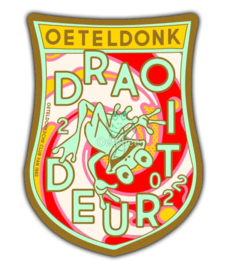 Embleem Oeteldonksche Club 2022 "Oeteldonk draoit deur " groot