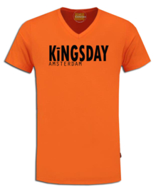 Oranje Koningsdag t-shirt Kingsday Amsterdam