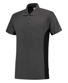 Tricorp poloshirt Bicolor borstzak 202002/TP2000 met bedrukking