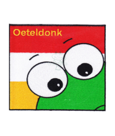 Oeteldonk embleem "ogen" vierkant