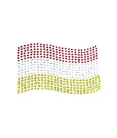 Oeteldonk strass embleem " Vlag "