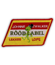 Oeteldonk embleem "Johnnie Zwalker rôôd label"