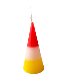 Oeteldonkse obelisk kaars rood wit geel