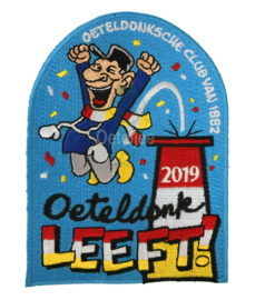 Embleem Oeteldonksche Club 2019 "Oeteldonk leeft!" klein