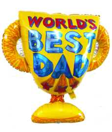 Folie ballon World's best dad