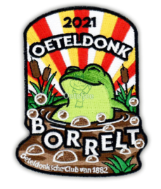 Embleem Oeteldonksche Club 2021 "Oeteldonk borrelt" groot