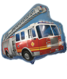 Folie ballon brandweerauto
