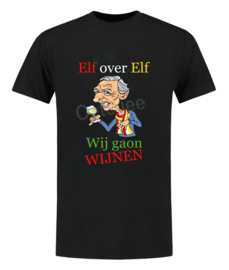 Oeteldonk shirt "Elf over Elf, Wij gaon wijnen" heren
