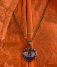 Ketting Holland rood wit blauw met Amsterdamse huisjes