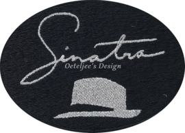 Borduren emblemen met signature Frank Sinatra
