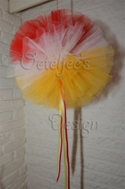Oeteldonkse tule rood wit en geel