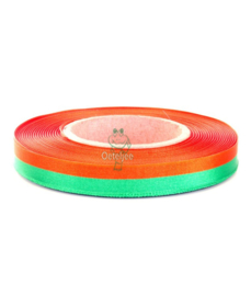Medaille lint groen-oranje Kruikenstad