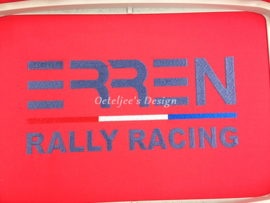 Borduren werkoveralls Erren Rally Racing