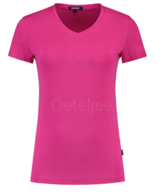 Roze zaterdag t-shirt pink dames