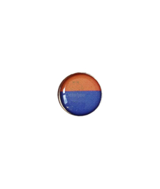 Pinnetje Lampegat oranje blauw