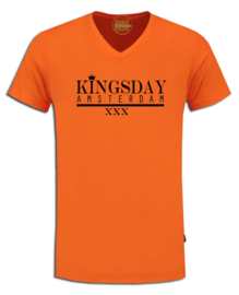 Oranje Koningsdag t-shirt Kingsday Amsterdam XXX