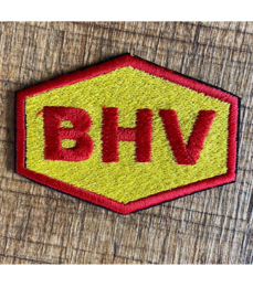 BHV embleem ruit geel/rood