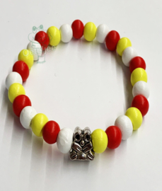 Oeteldonks kralen armbandje met kikker