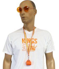 Koningsdag  keycord met shotglaasje