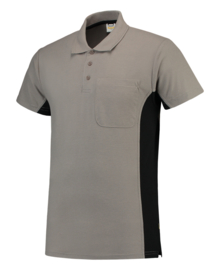 Tricorp poloshirt Bicolor borstzak 202002/TP2000 met bedrukking