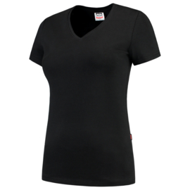Tricorp T-shirt V-hals slim fit dames 101008/TVT190 met bedrukking