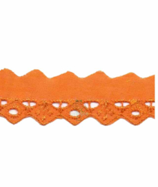 Broderie oranje 25 mm