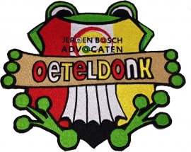 Geborduurde emblemen Jeroen Bosch Advocaten