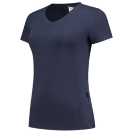 Tricorp T-shirt V-hals slim fit dames 101008/TVT190 met bedrukking