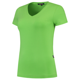 Tricorp T-shirt V-hals slim fit dames 101008/TVT190 met bedrukking