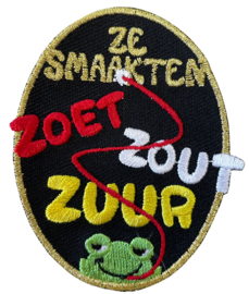 Oeteldonk embleem "Zoet zout zuur"