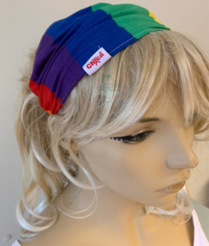 Haarband / bandana "Regenboog / rainbow kleuren"