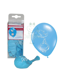 Geboorte ballonnen blauw baby boy