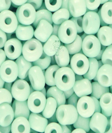 Rocailles 4mm mint groen