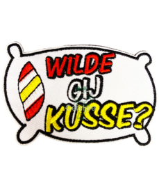 Oeteldonk embleem "Wilde gij kussen"