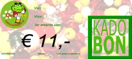 Cadeaubon "Oeteldonk" t.w.v. €11,- (per mail verstuurd)