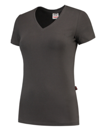 Tricorp T-shirt V-hals slim fit dames 101008/TVT190 met bedrukking