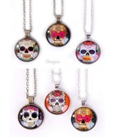 Ketting sugar skull