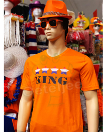 Koningsdag t-shirt "King"