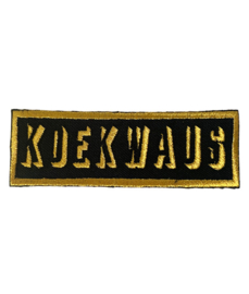 Embleem Koekwaus goud