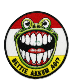 Oeteldonk embleem "Bettie akkum aoi?"