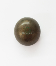 Bolle knoop oudbrons mat