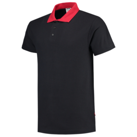 Tricorp poloshirt contrast 201004/PPC180 met bedrukking