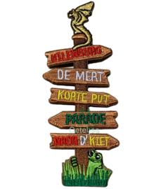 Oeteldonk embleem "Wegwijzer"