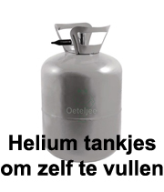 Tegenslag slang koelkast Helium tank kopen | Ballonnen vullen | Oeteljee Den Bosch