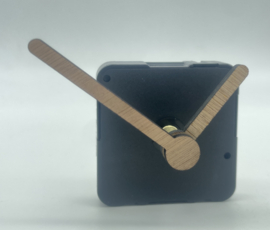 4306 Quartz wijzerset, hout, modern 43/60mm