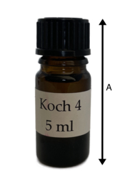 Koch 4 Hoogwaardige klassieke klok olie, voor medium klokken, 5 ml  USA