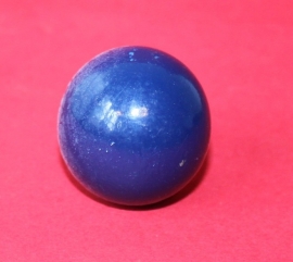 bho21 blauwe sterrenhemelbol voor op een atlas figuurtje. 36 mm