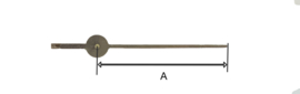 sec44 Secondewijzer voor quartz. 35mm. goud, Duitsland