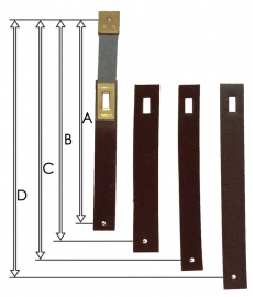 1205675. Slingerveerset met 4 verlengstukken