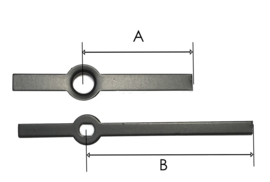 M72z Quartz wijzerset, modern. 26/37mm